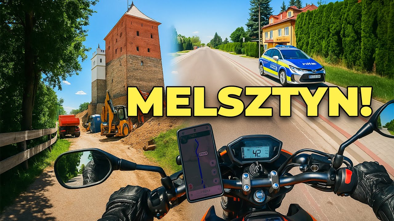 WYJECHAŁEM W MOJĄ NAJDŁUŻSZĄ TRASĘ MOTOCYKLOWĄ - Moto Vlog Hogatowski