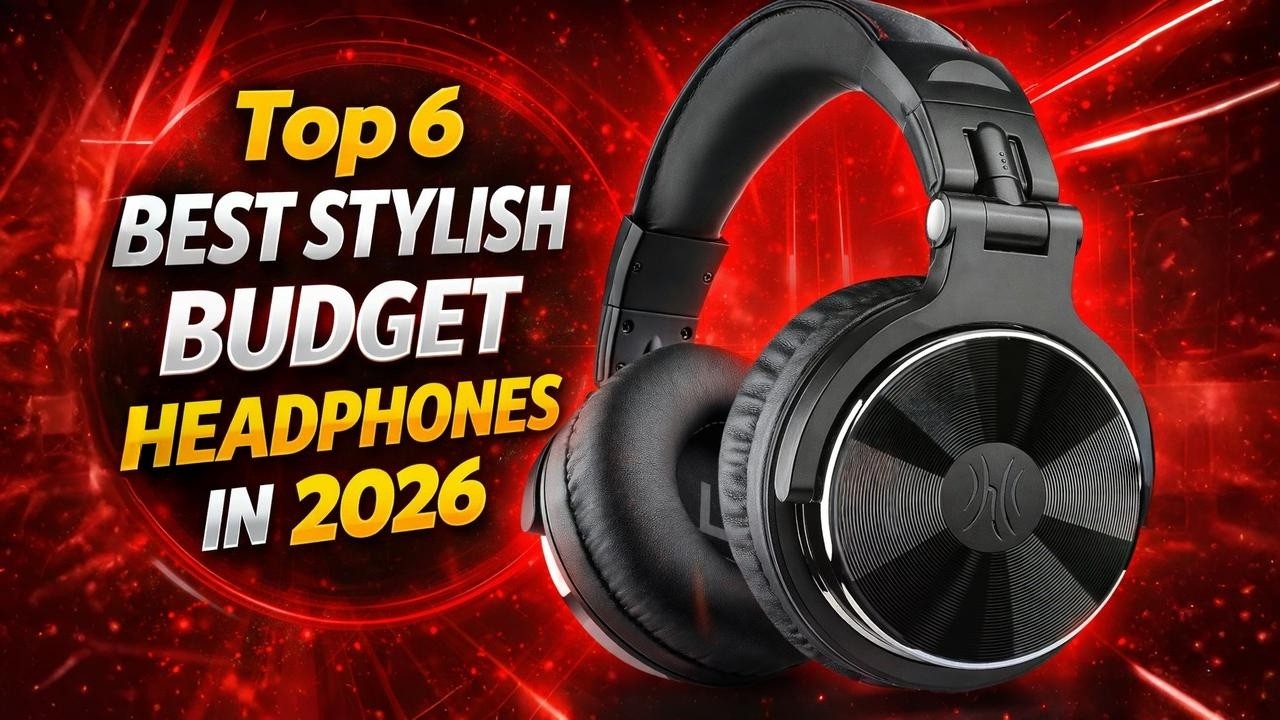 Top 6 Best Stylish Budget Headphones in 2026 🎧🔥 | Affordable & Premium Look