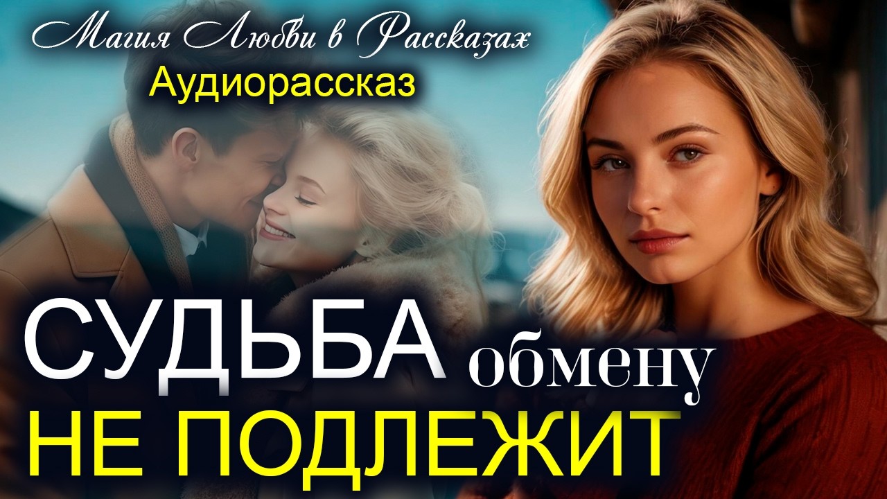 Судьба обмену не подлежит. Рассказ, который трогает до слез. Истории любви