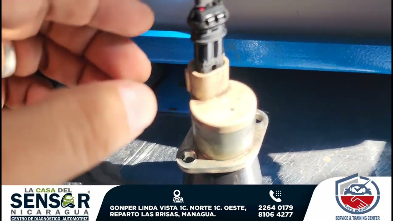 Prueba y limpieza de Válvula Control de Succión de un Mitsubishi Tritón