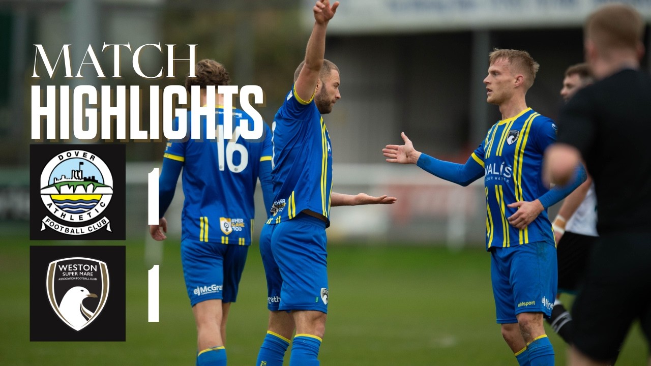 MATCH HIGHLIGHTS | Dover Athletic 1 - 1 WsM AFC | Enterprise National League South | 21.02.26