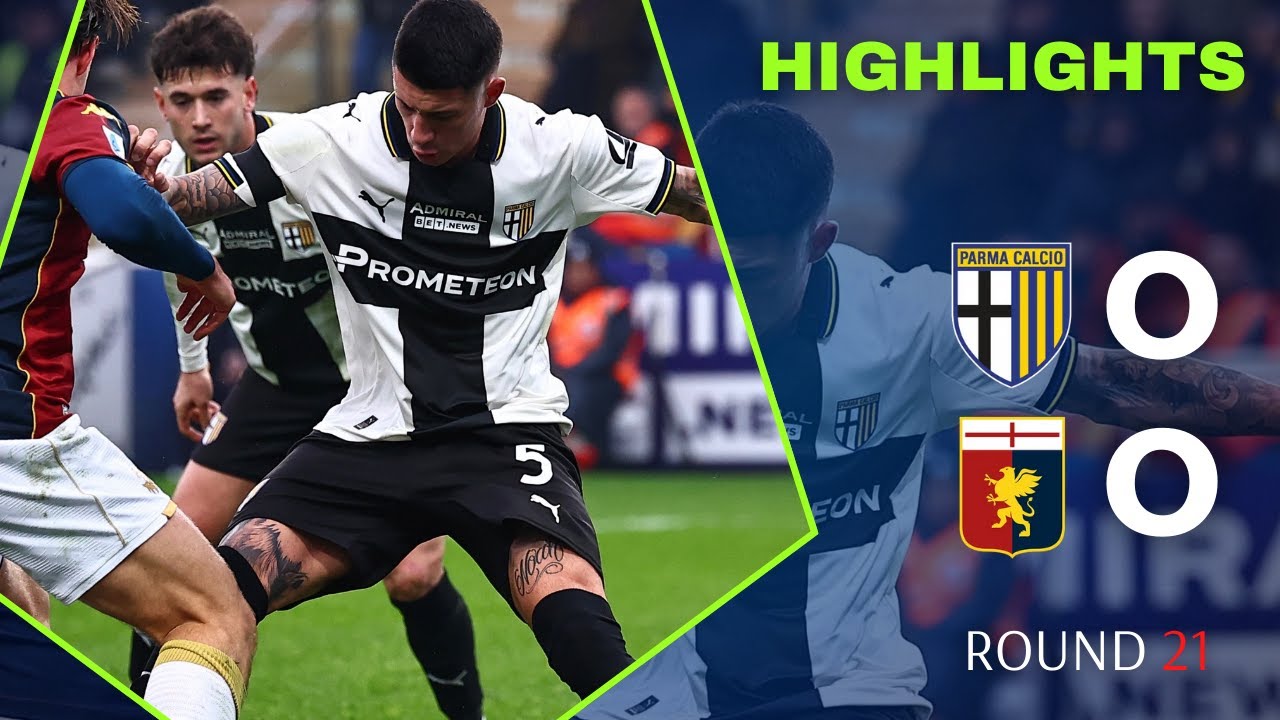 Parma - Genoa | 0-0 | Highlights | Serie A 2025-26 | parma genoa