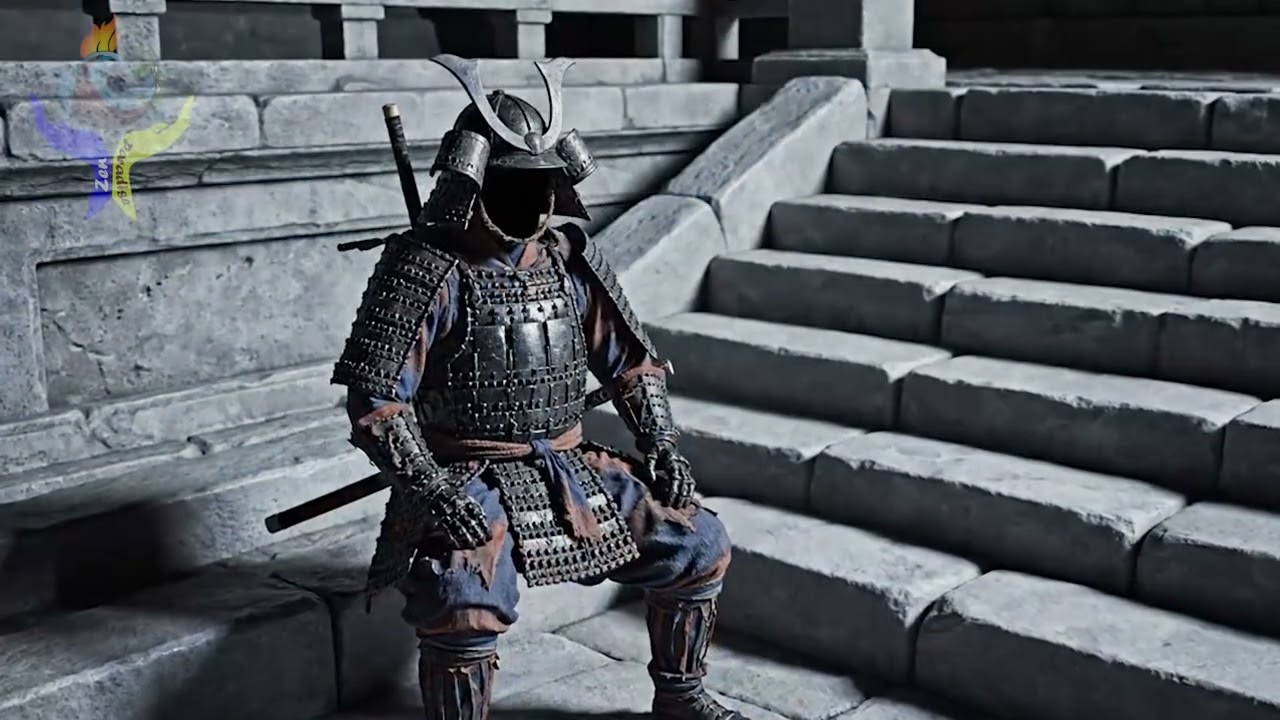 Stone Stair Corner of Silent Ascent – Samurai Zen Ambience