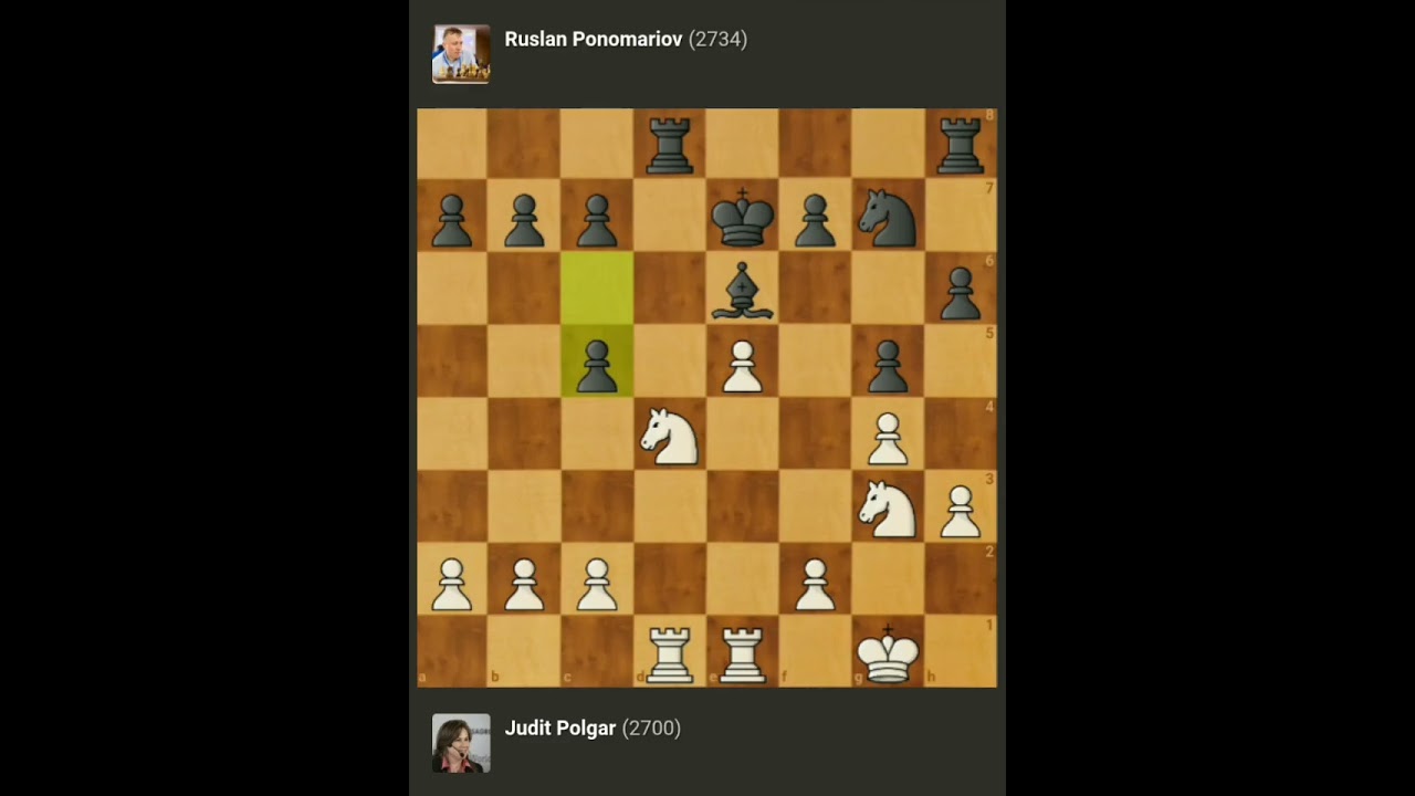 Judit Polgar vs Ruslan Ponomariov // It (Cat.13) Active play-off / Benidorm - Spain, 2002.