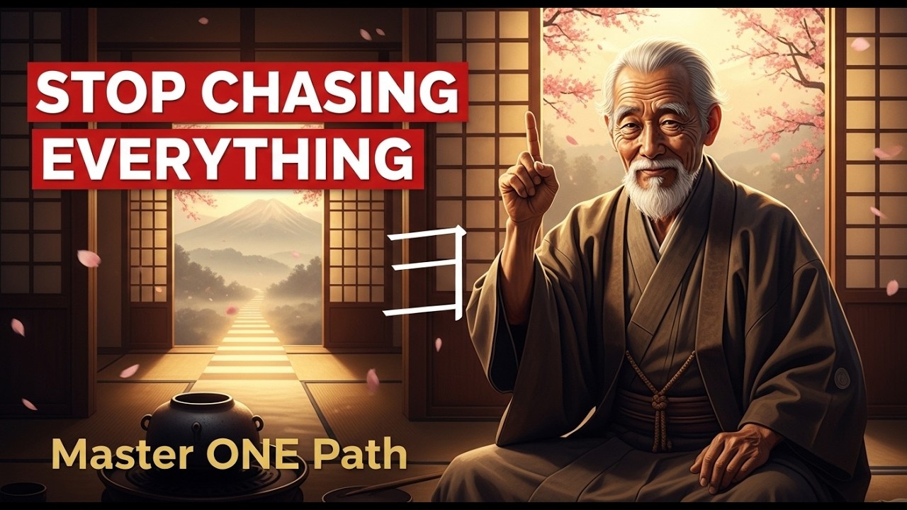 Why Most People Fail at Self-Mastery — And How a Forgotten Japanese Rule Fixes It (Hoshin)