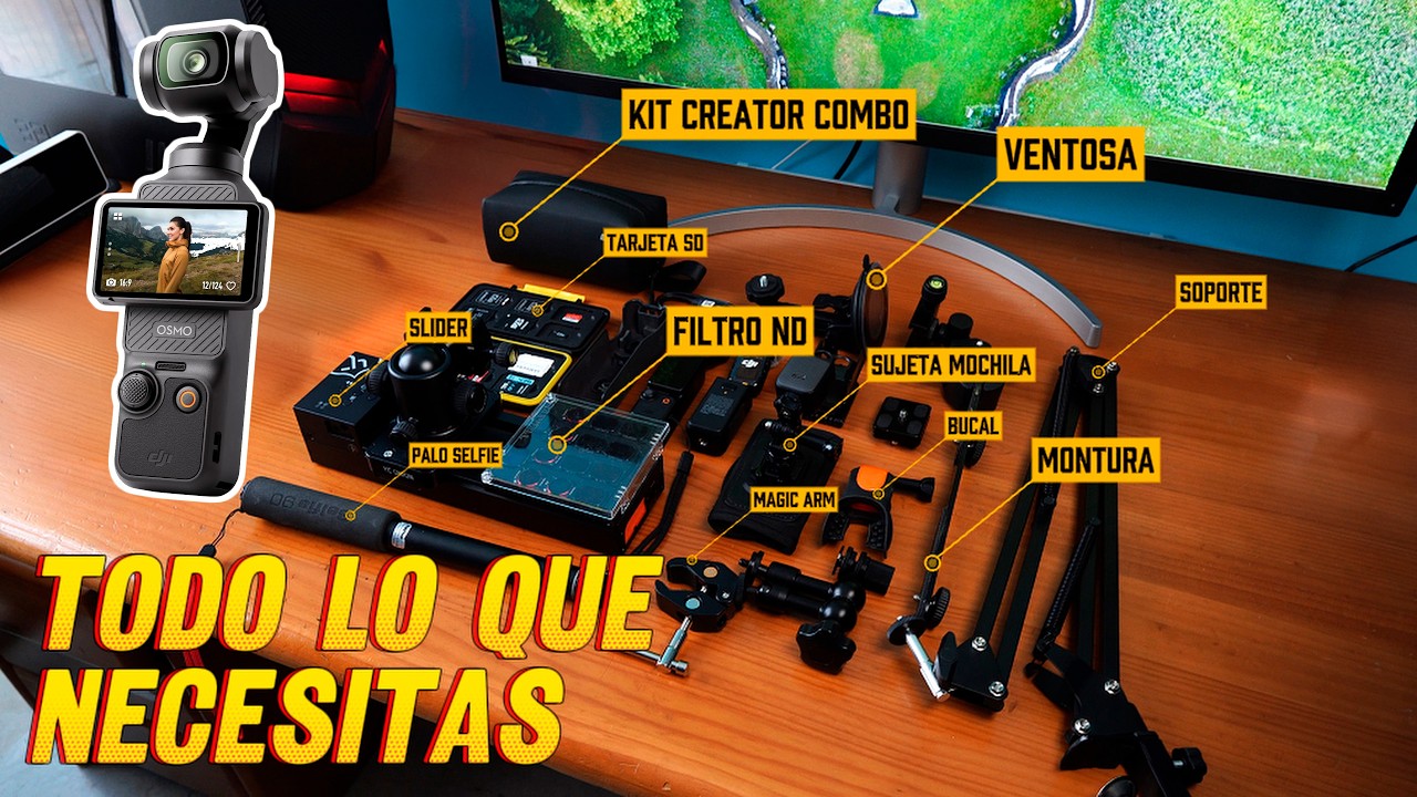 DJI Osmo Pocket 3 + Estos Accesorios = BRUTAL