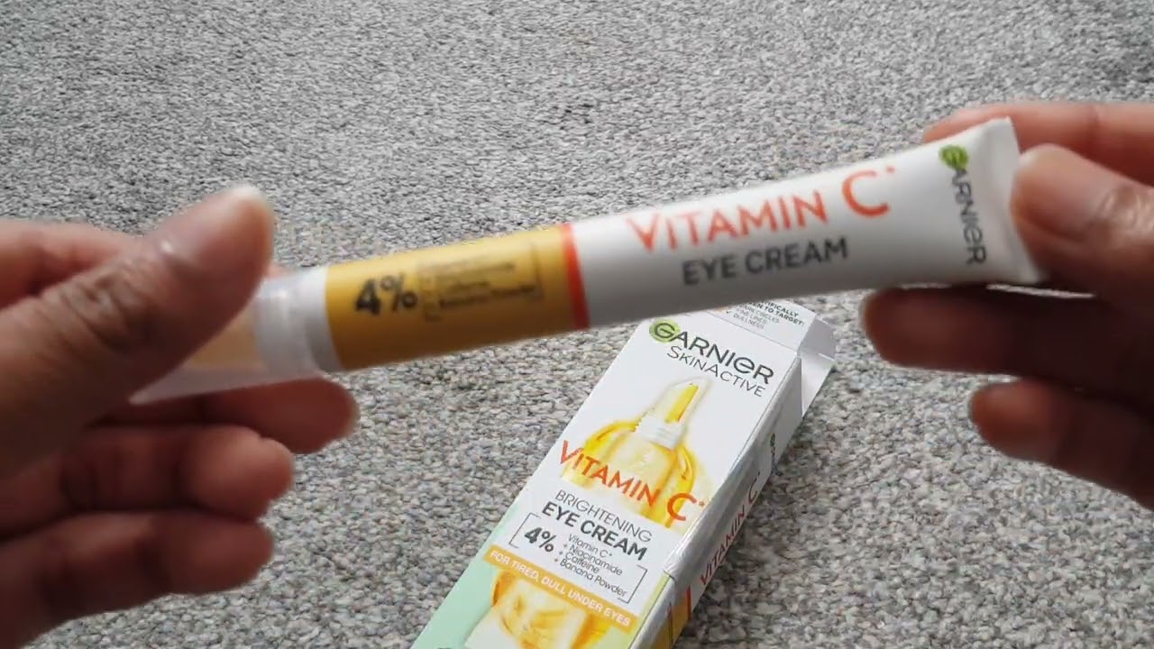 Garnier Vitamin C Brightening Eye Cream (REVIEW)