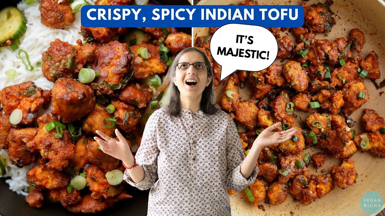 This Crispy, spicy Tofu Isn't Just Delicious. It's MAJESTIC! 👑 | VEGAN CHICKEN MAJESTIC