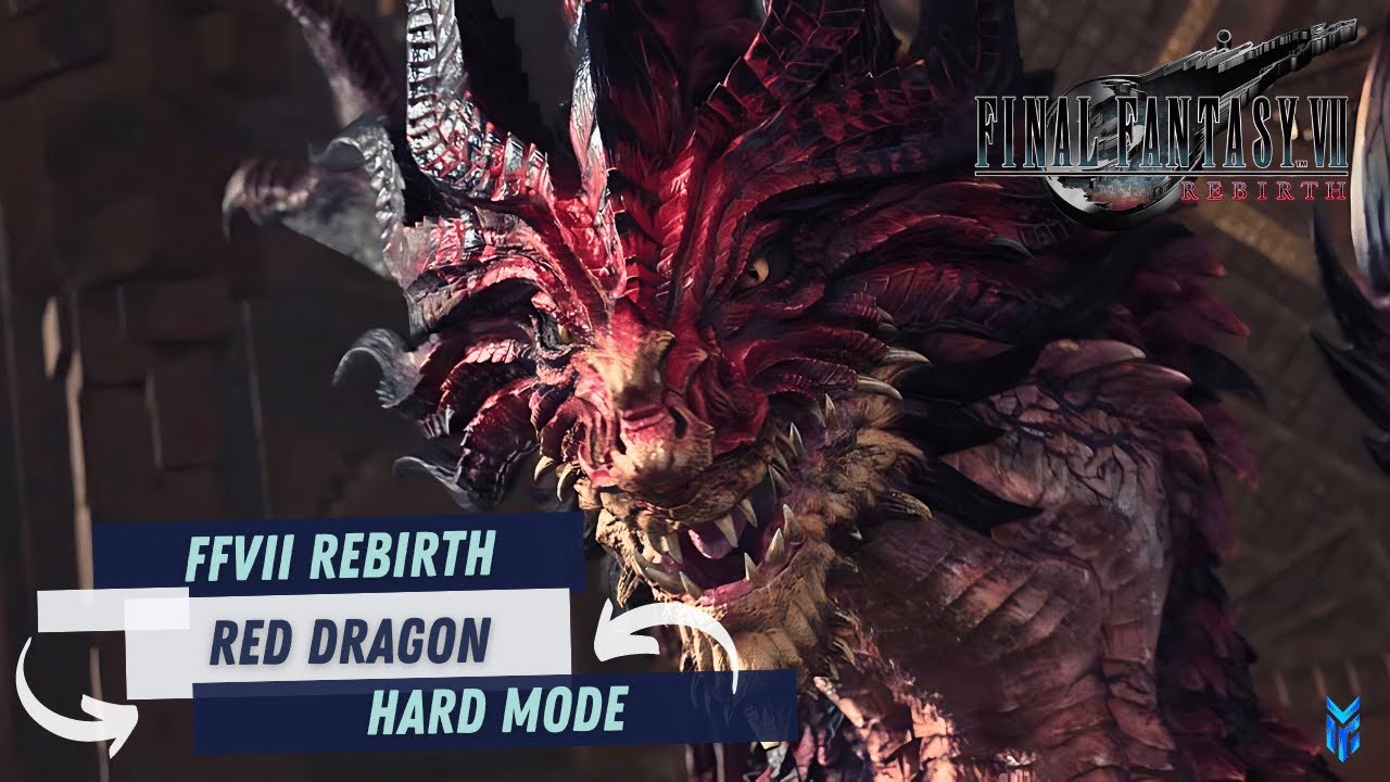 FFVII Rebirth- Red Dragon Hard Mode