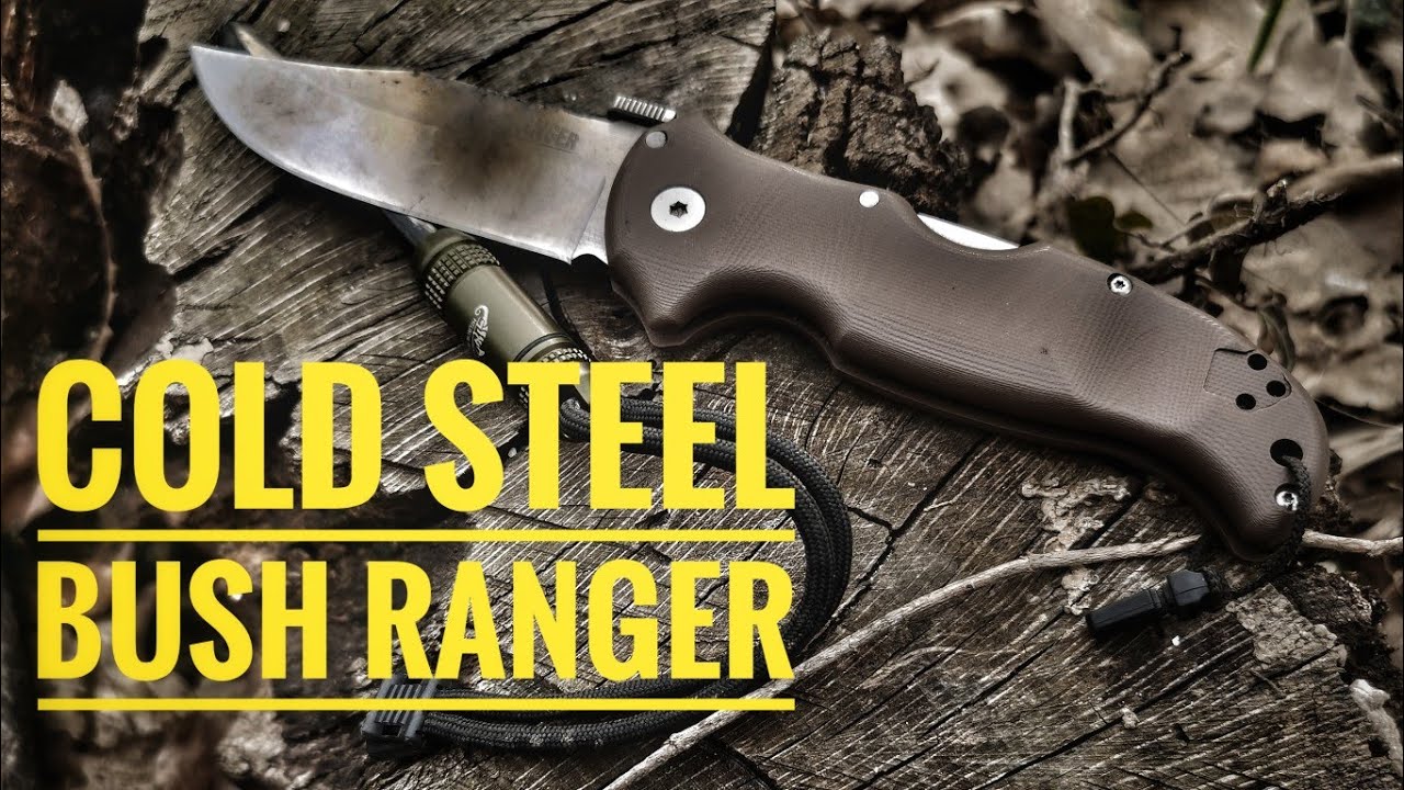 A Cold Steel Bush Ranger Bushcraft bicska tesztje
