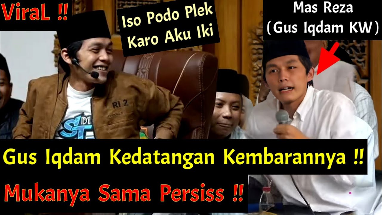 Viral !! Gus Iqdam Kedatangan Kembarannya Mukanya Sama Persis ! Gus Iqdam Sampek Heran !