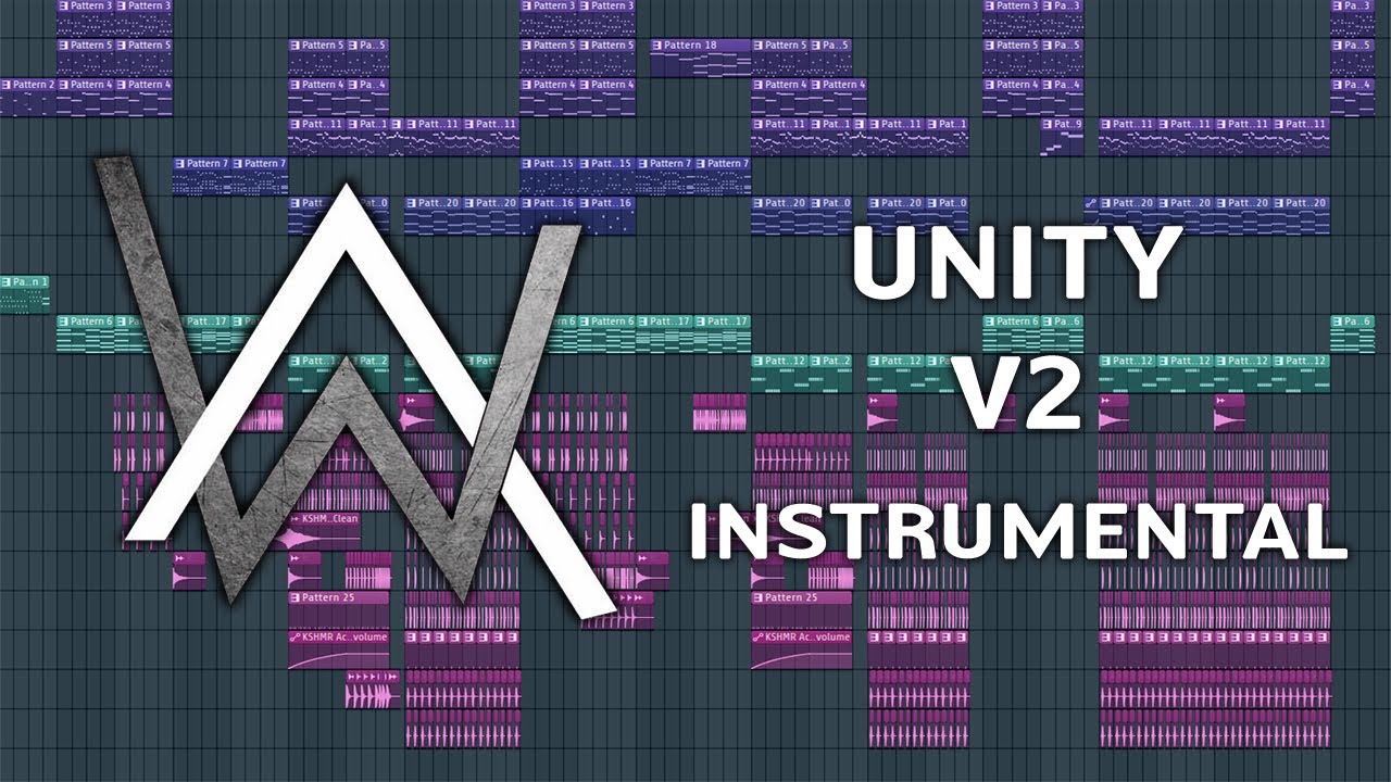 Alan x Walkers - Unity V2 - Instrumental - FL Studio Remake + FLP | @Alanwalkermusic |