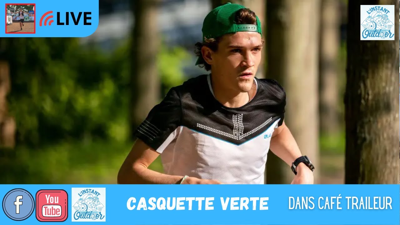 Casquette Verte - Courir encore et encore !