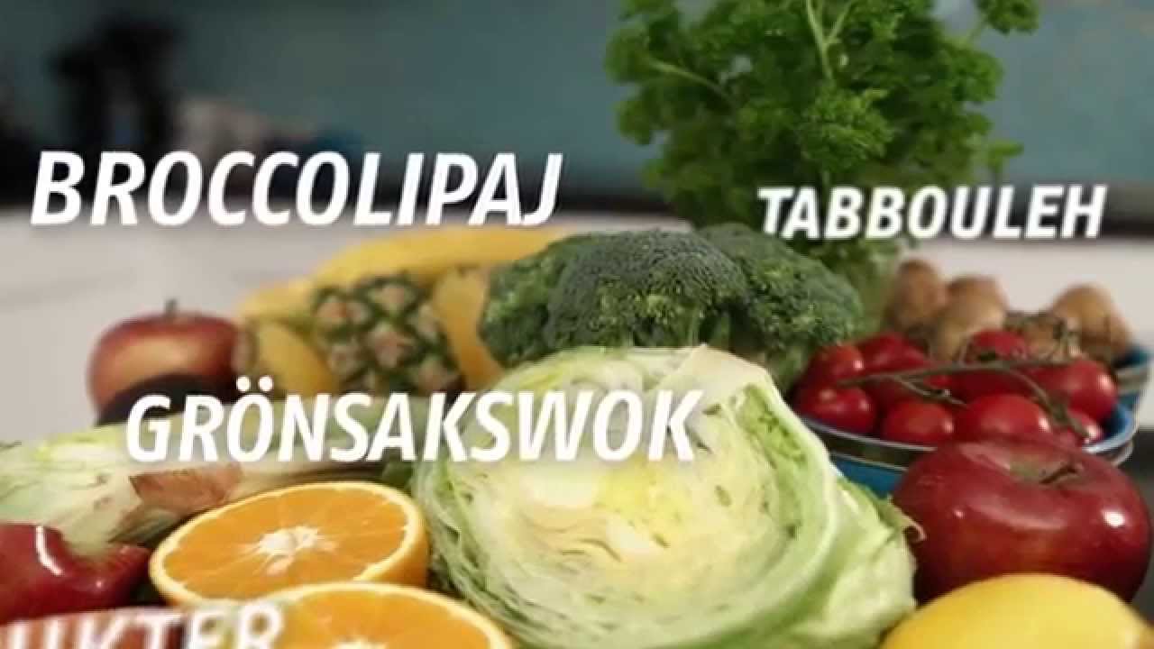 En liten film om enkla mattips som är bra för hälsan