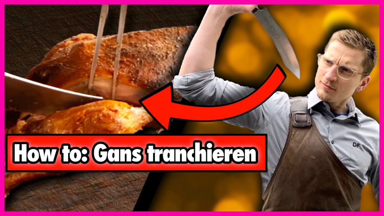 FÜR DUMMIES einfach ERKLÄRT | Gans tranchieren Anleitung
