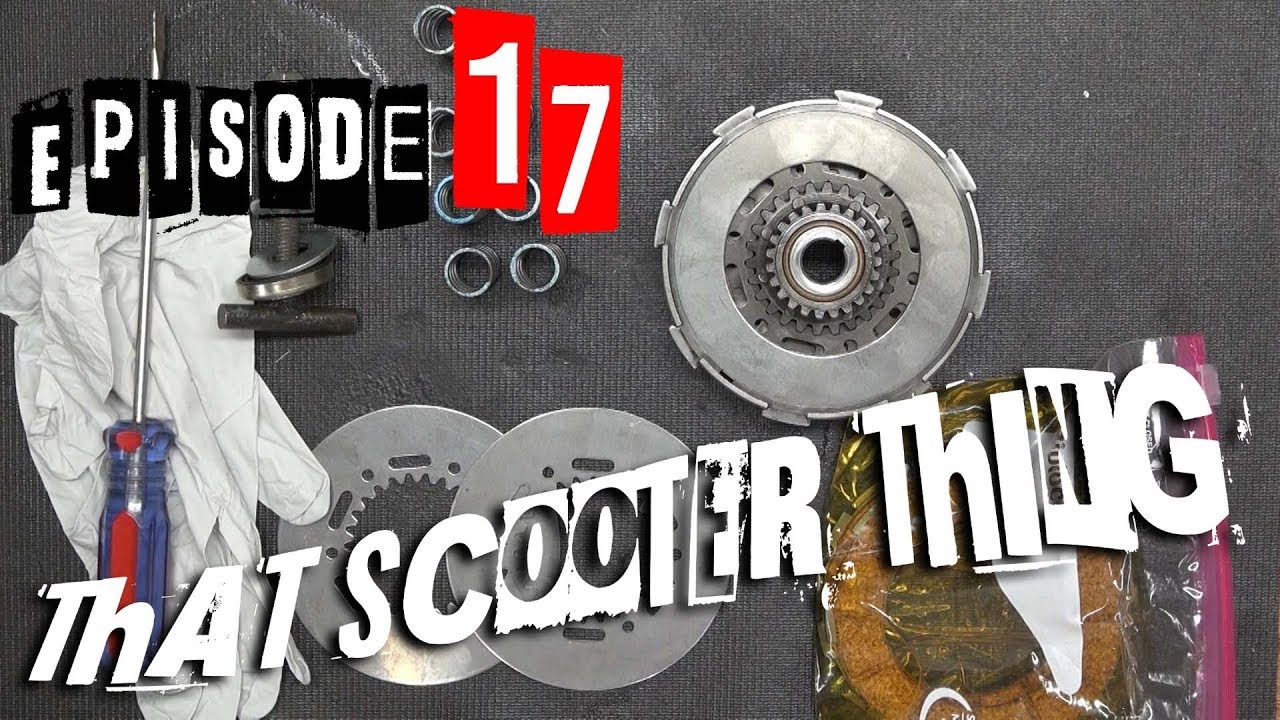 TST Ep. 17 - Vespa Rally 200 Full Build, Part 2: Rebuilding the clutch and new bearings