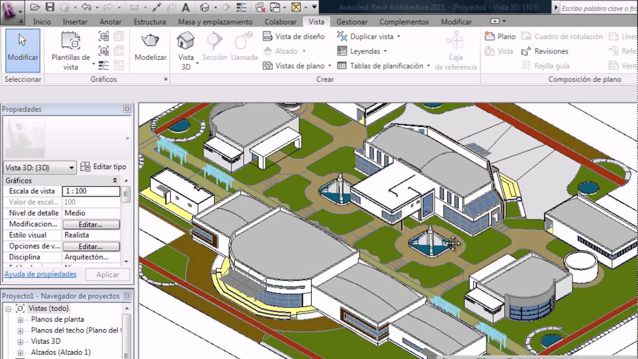 Como exportar 3D de Autocad a Revit y luego ponerle materiales