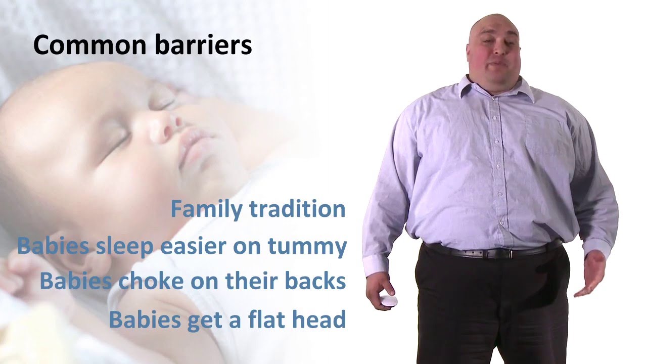 Online SUDI Training - Module 4 (Position baby on their back to sleep)