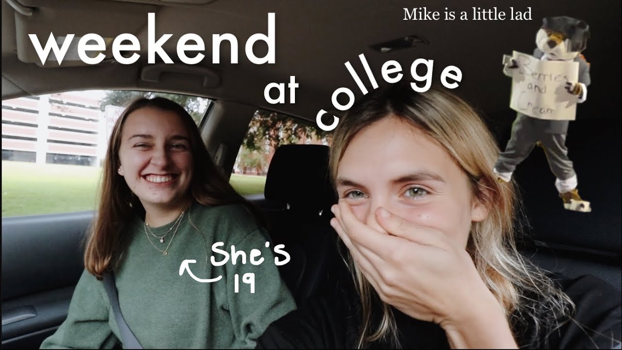 weekend in my life at college