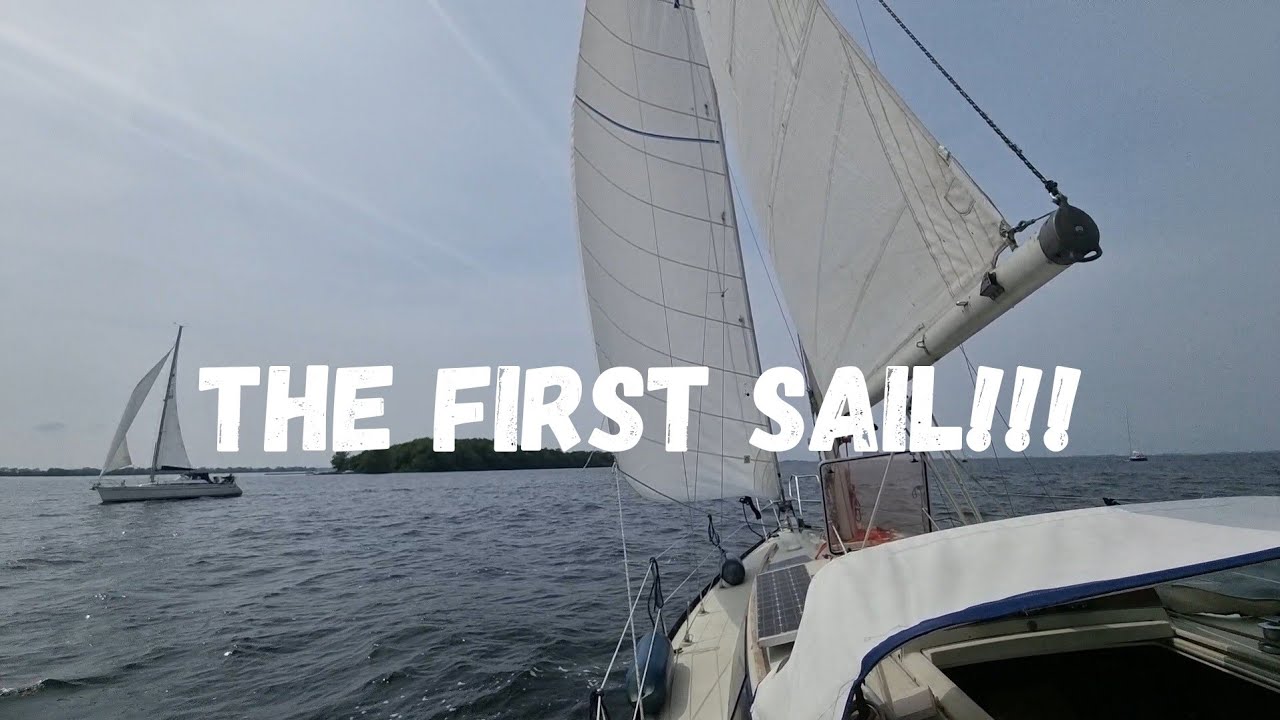 Episode 7 | Dufour 31 project | The first sail after 7 months!