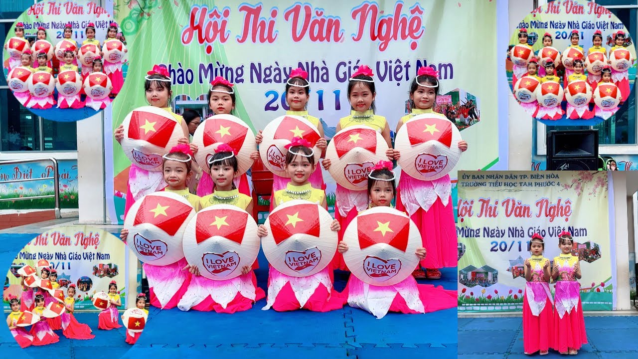 BÀI MÚA “ MỘT VÒNG VIỆT NAM “ BIỂU DIỄN KHỐI 3 - TRƯỜNG TIỂU HỌC TAM PHƯỚC 4