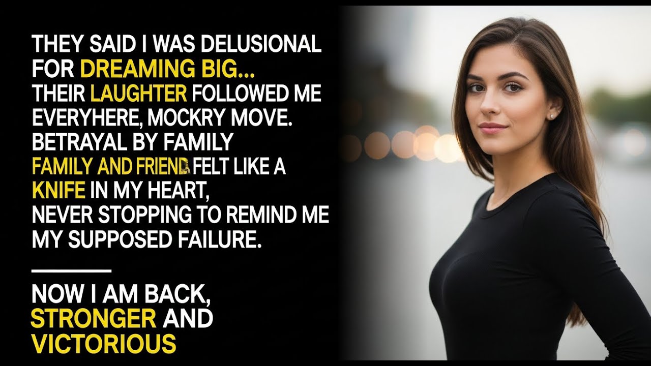 They Laughed at My Dream — I Came Back Stronger