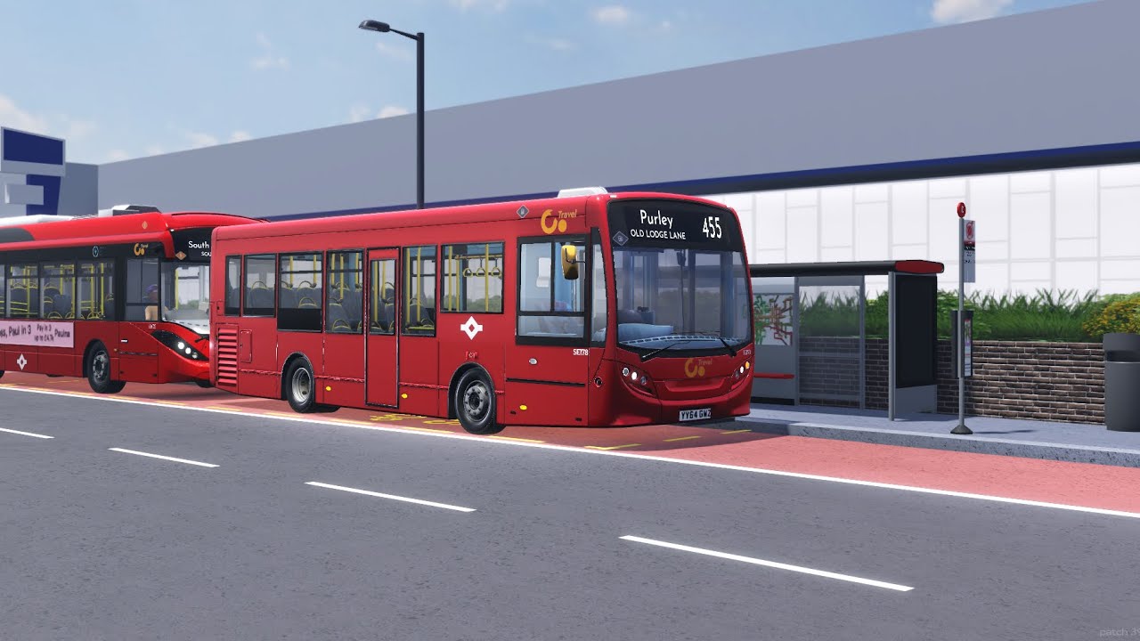 Full Journey: Route 455 - Beddington 04/07/2025 | Roblox Croydon [4K60 HDR] PS5