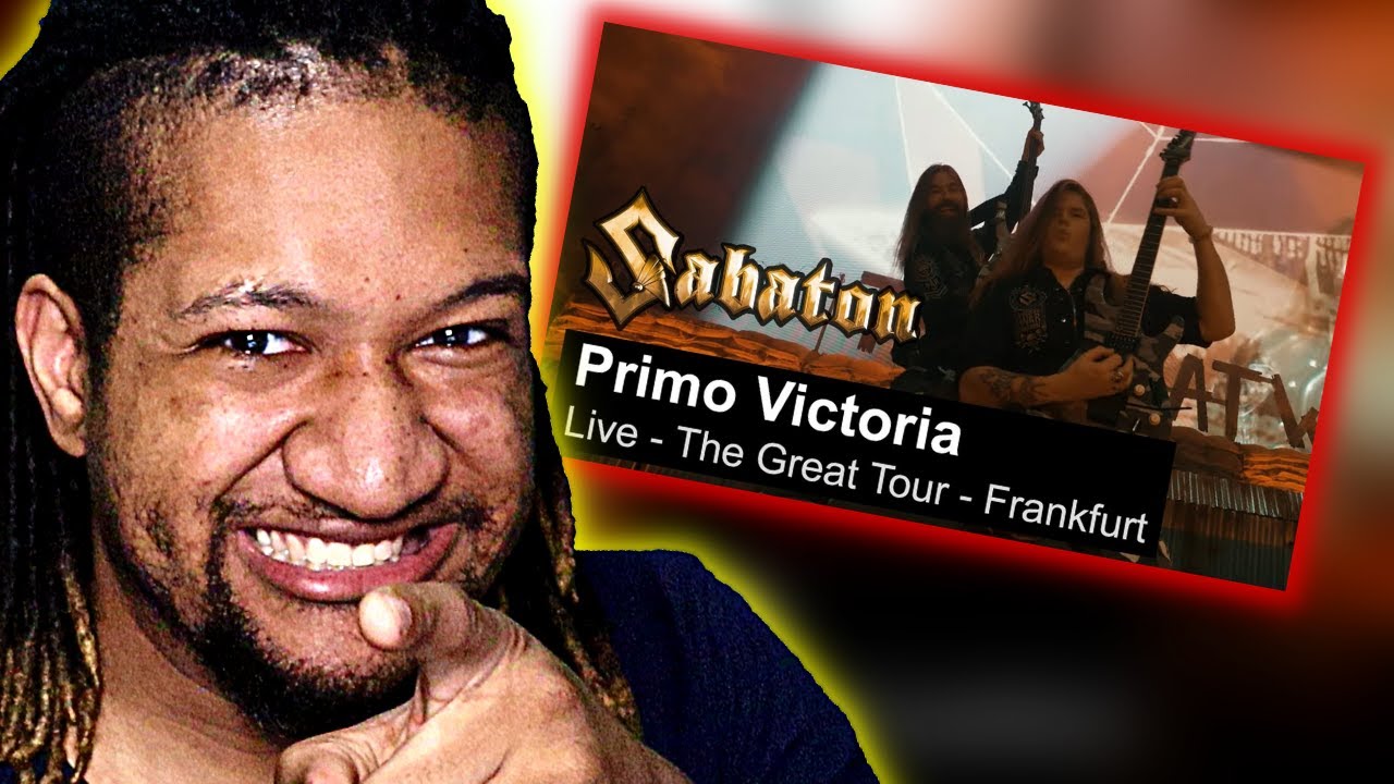 Reaction to SABATON - Primo Victoria (Live - The Great Tour - Frankfurt)