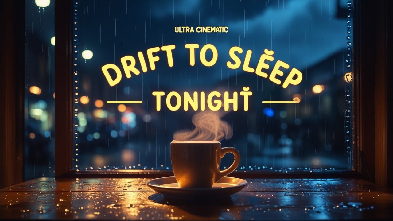 “The Rain-Kissed Café: Deep Sleep ASMR Story for Relaxation & Calm”