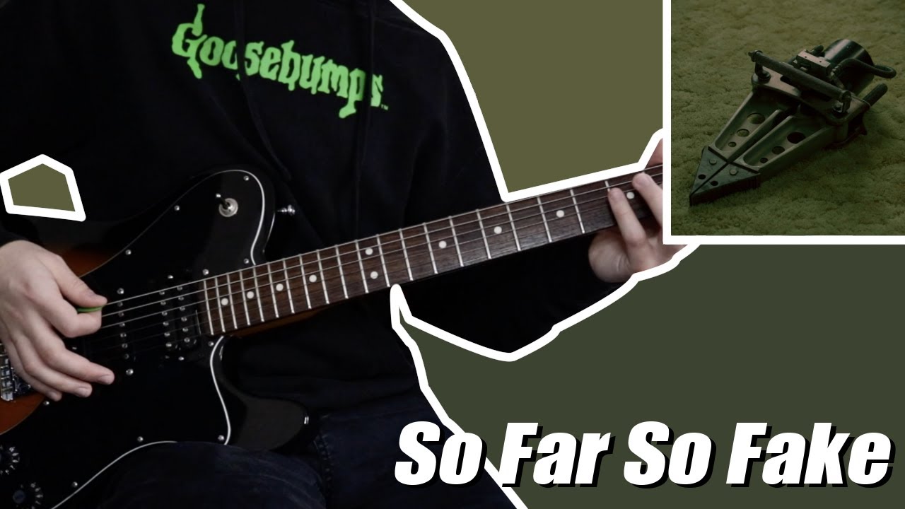 Pierce The Veil - So Far So Fake (Guitar Cover)
