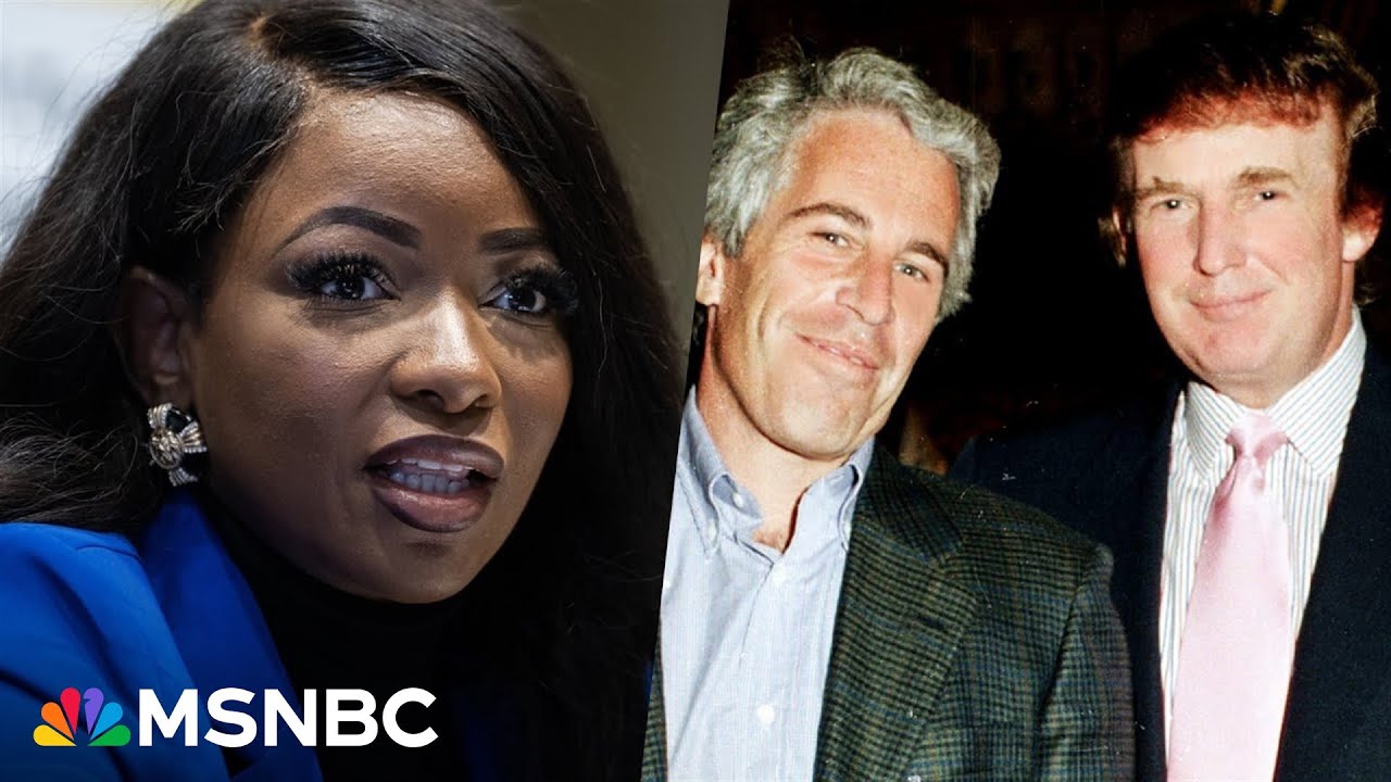 'They were boys': Rep. Jasmine Crockett on Trump, Epstein relationship