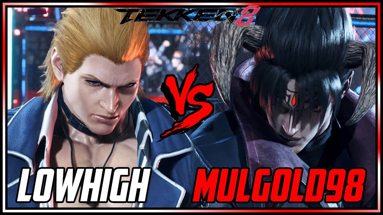 TEKKEN 8 ▰ LOWHIGH ( STEVE ) VS MULGOLD98 ( DEVIL JIN )  ▰ T8 RANKED MATCHES