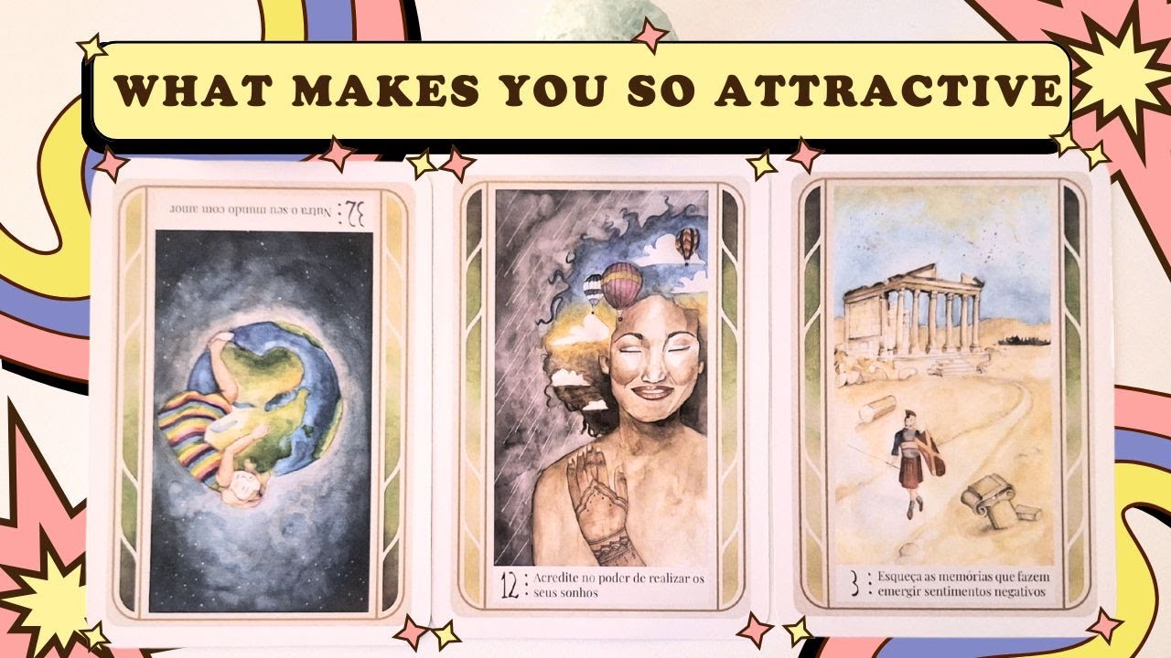 💖 WHAT MAKES YOU SO ATTRACTIVE? | Pick a Card Tarot Reading 🔮