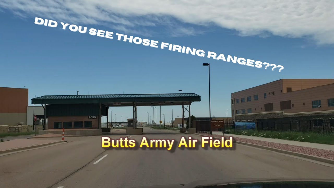 Fort Carson Colorado Butts Army Airfield Drive