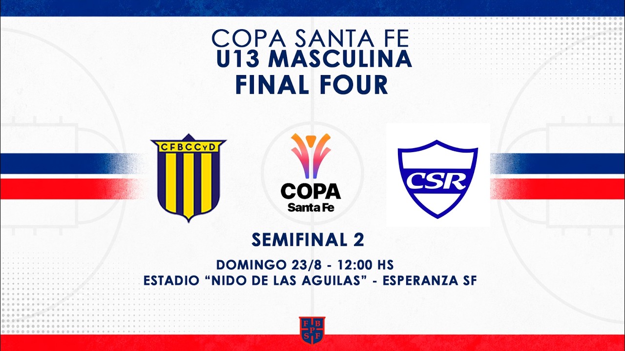 FINAL FOUR COPA SANTA FE U13 MASCULINO | Centenario vs. Sportivo Rivadavia