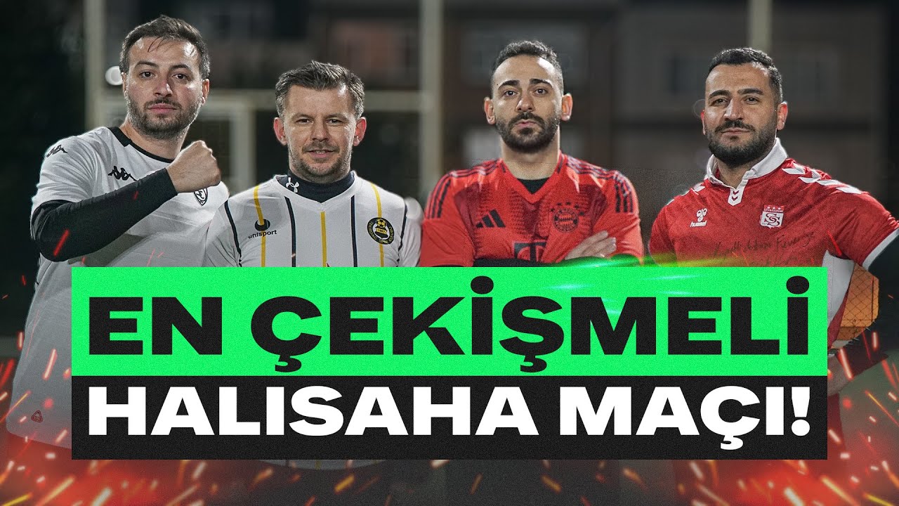 SIKINTILI MA&Ccedil;! | KONTRAVOLTA VE WATERVELİ İLE HALI SAHA