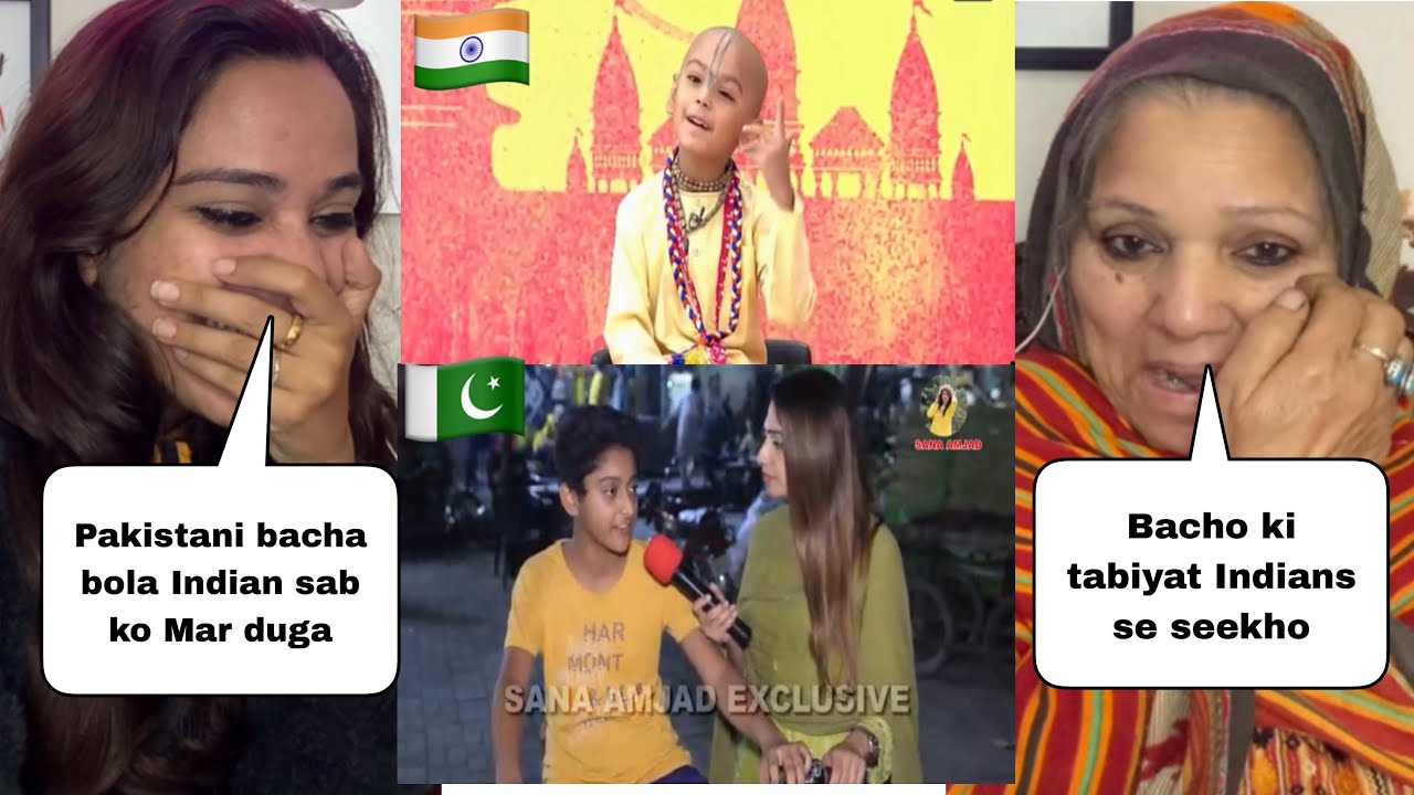 Indian Pandit Kid Thoughts 🇮🇳 Vs Pakistani Madrsa Student Kid Thoughts 🇵🇰 ||Pakistani Reaction