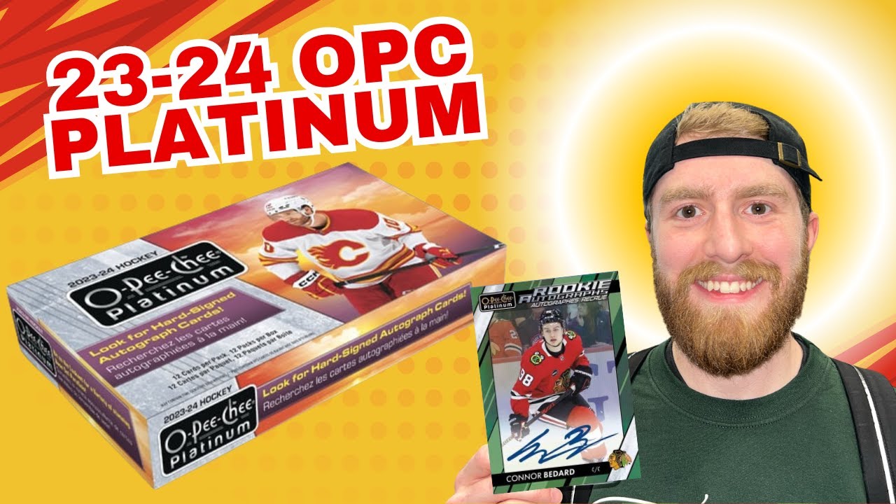 CASE HIT😱 +BEDARD!! 23-24 OPC Platinum 2-Box Review
