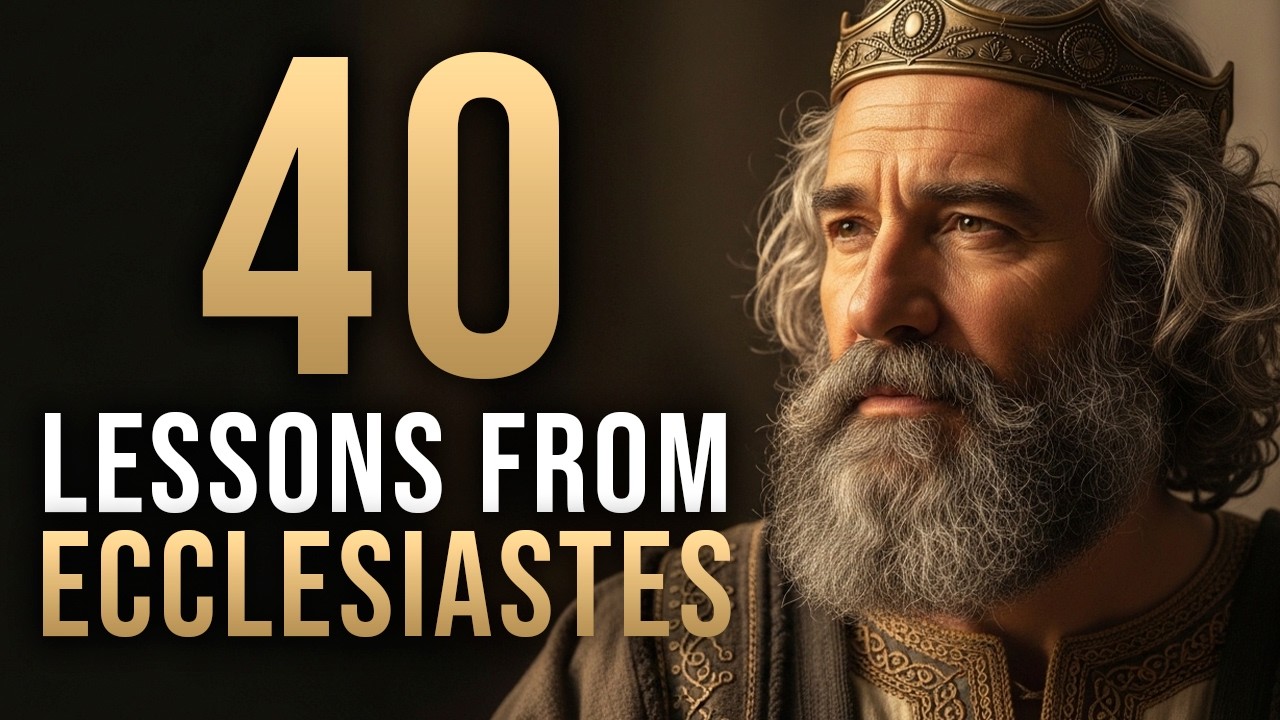 40 Lessons From Ecclesiastes That Keep You Grounded When Life Makes No Sense