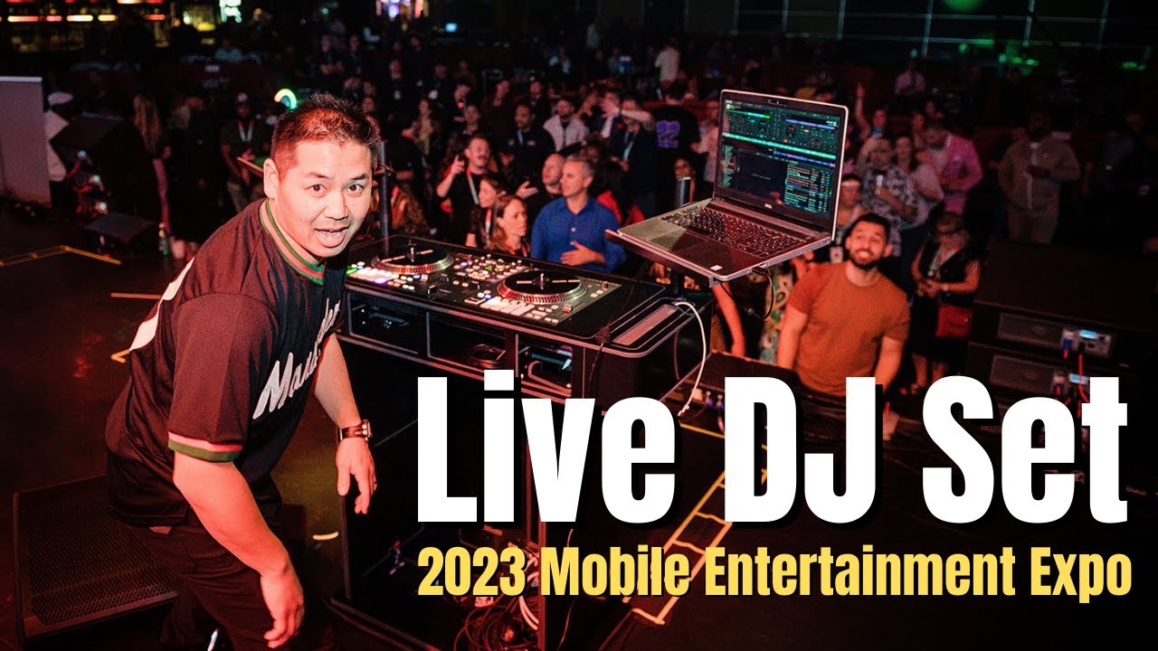 DJ Justin Kanoya Performs at the 2023 Mobile Entertainment Expo