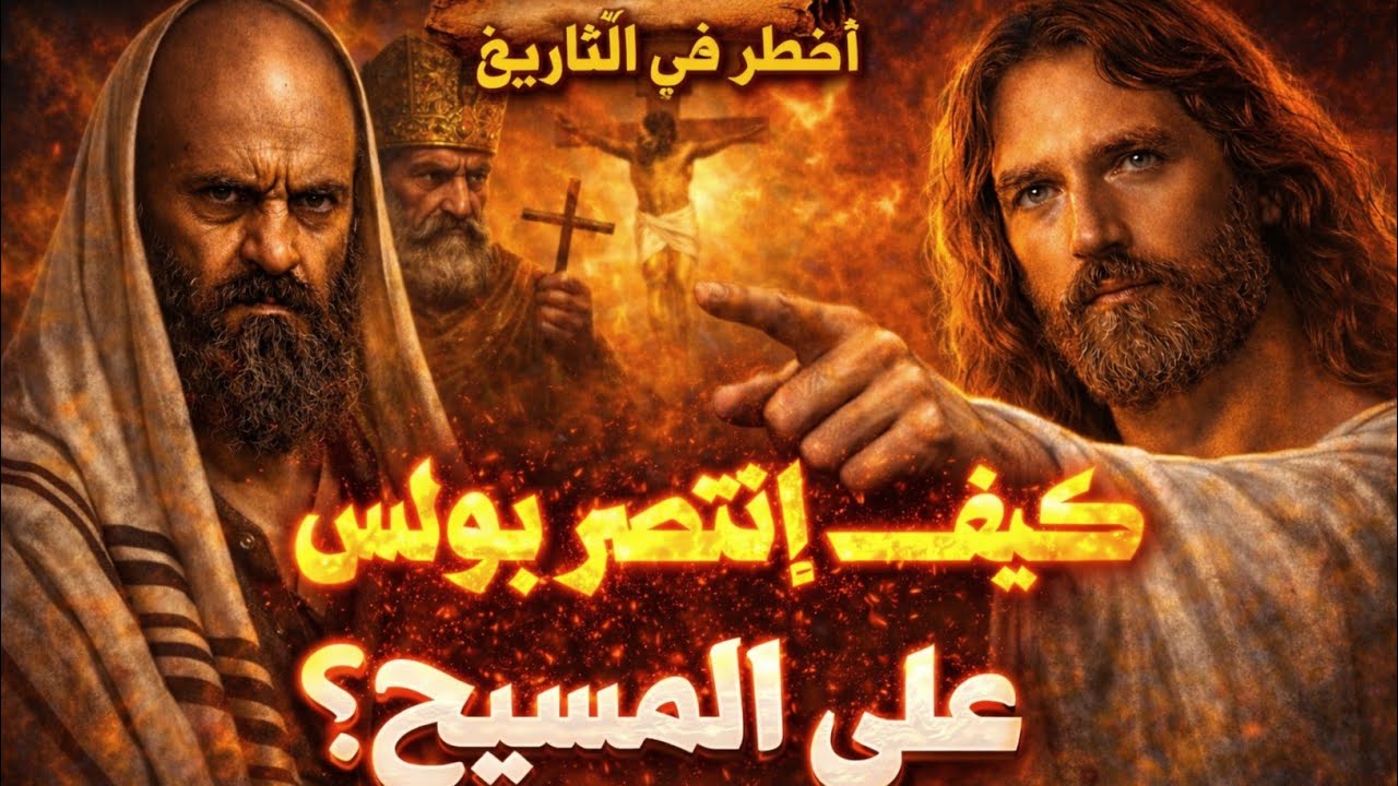 وثائقي صادم❌كيف انتصر بولس على المسيح؟؟ لغز تحريف رسالة المسيح😢