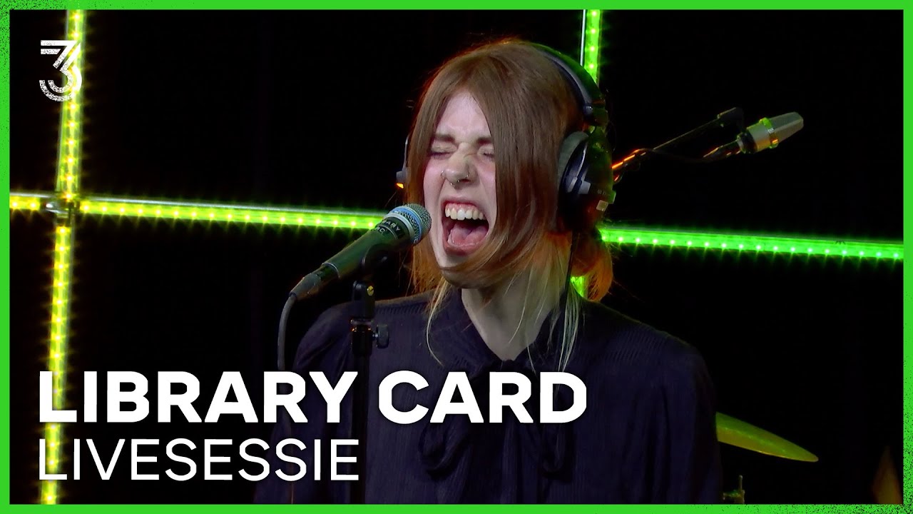 Library Card live met o.a 'Cognitive Dissonance' en 'Well, Actually' | 3FM Live Box | NPO 3FM