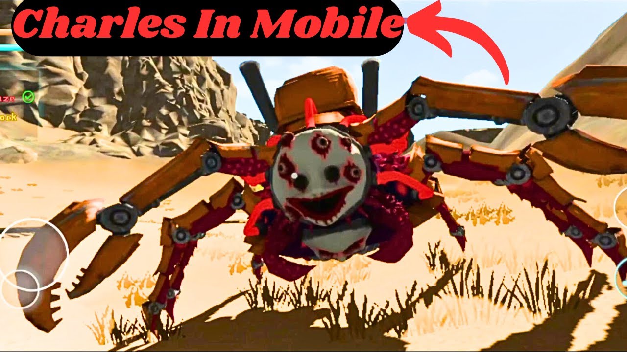 Best Choo Choo Charles Game For Mobile With Huge Size Map