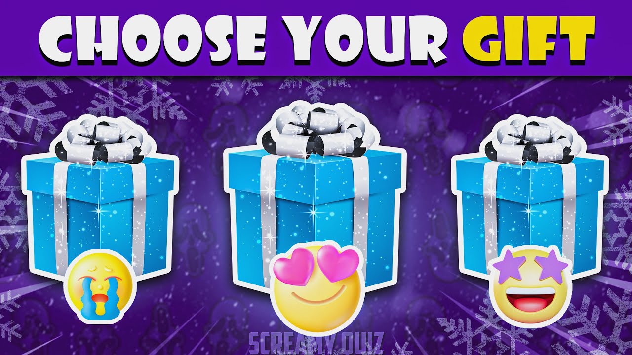 Choose Your GIFT! 🎁 How LUCKY Are You ? 🎁✅