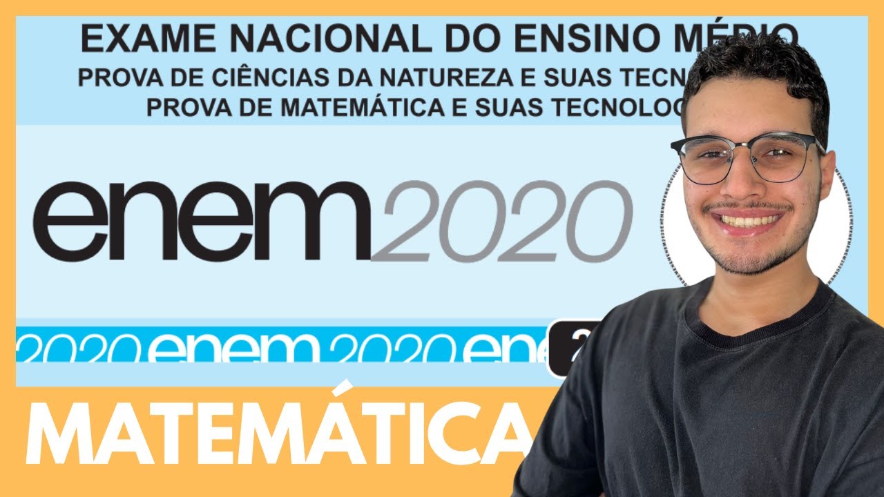 📙 ENEM 2020 PPL MATEM&Aacute;TICA: Resolu&ccedil;&atilde;o Completa! (🧠 Monitor Memorize Jos&eacute; Guilherme)