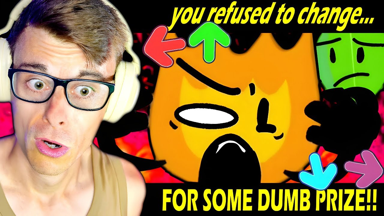 BFDI HORKGLORPGLOOP, но это модификация для FNF.