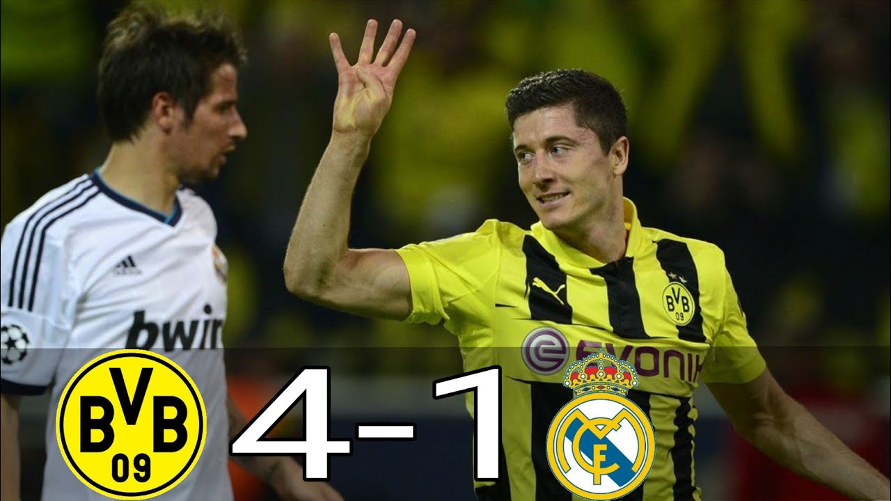 Borussia Dortmund vs Real Madrid 4-1 Fox Sports (Relato Mariano Closs) UCL 2013
