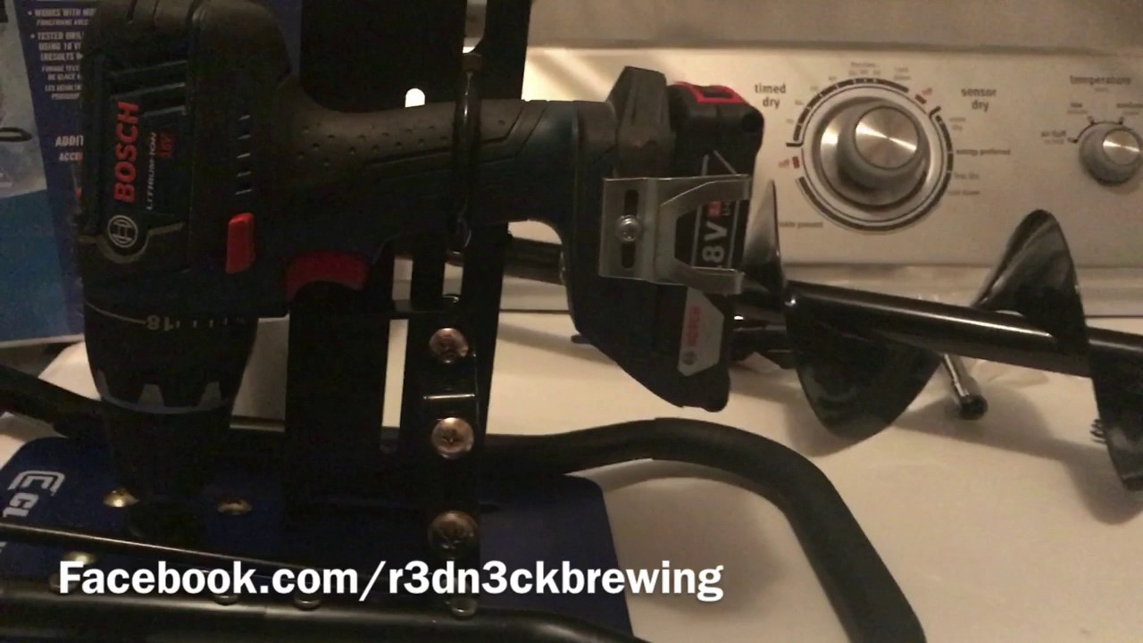 The only ice auger sold in Tennessee - Clam 9935 Drill Auger Conversion Kit