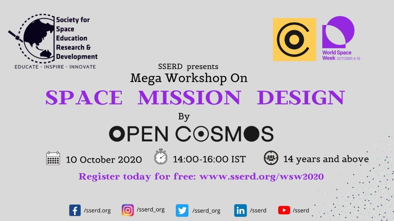 Workshop on Space Mission Design by Open Cosmos | Danisors | Robin | SSERD - WSW2020