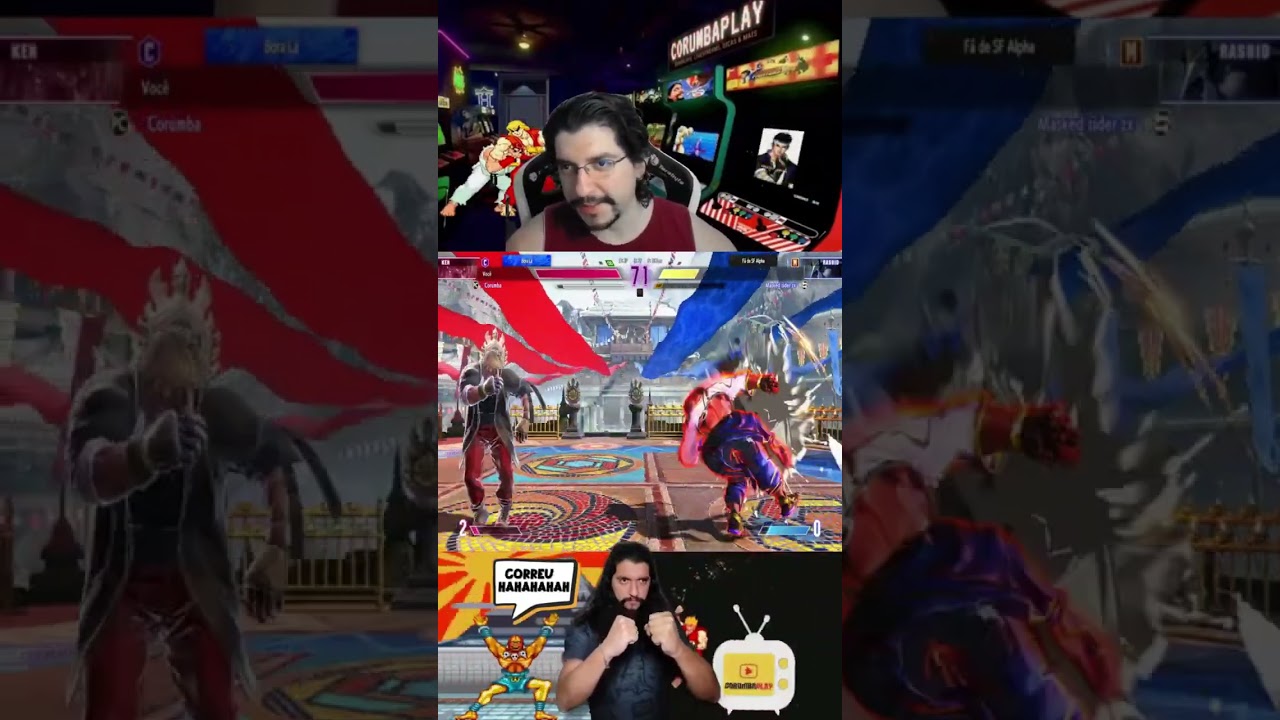 STREET FIGHTER 6 CORUMBA KEN VS RACHID USA ROUND 2 #corumbaplay #sf6